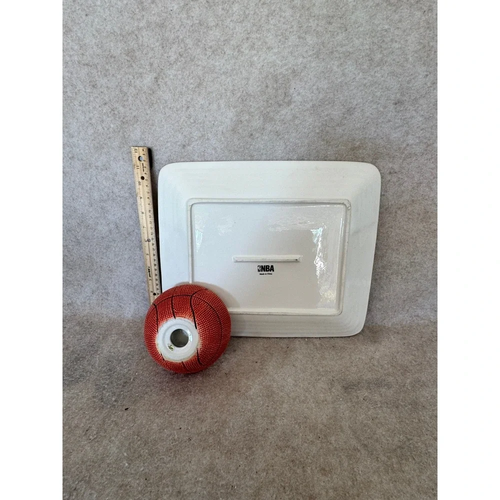 NBA Chicago Bulls United Center Ceramic Dish Trinket Bowl Basketball Plate‎